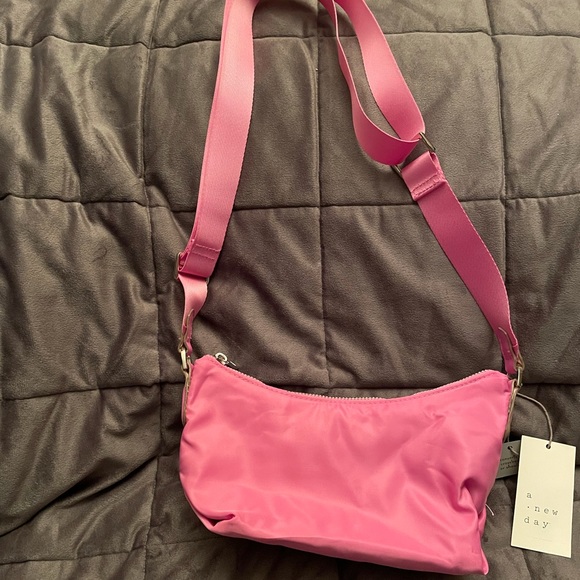 a new day Handbags - Zip closure bag pink